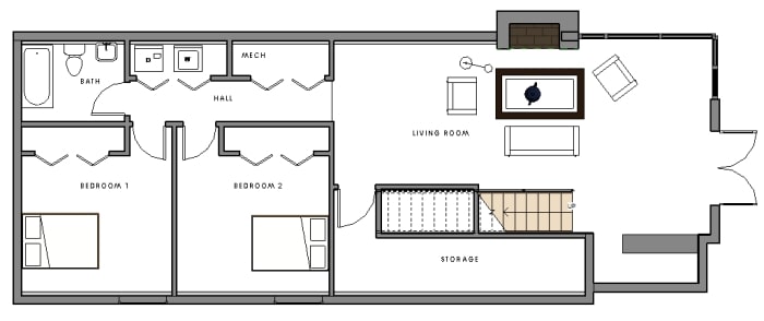 Floor Plan View To The Sheet